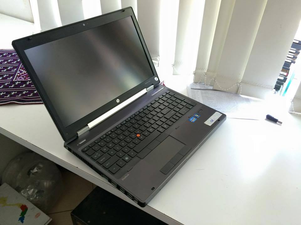 Laptop cũ HP Workstation Elitebook 8570W Core i7-3820QM, RAM 8GB, HDD 320GB, CARD K1000M-K2000M, MÀN 15.6 INCH FHD